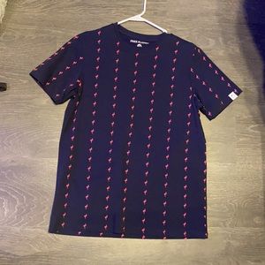 navy blue flamingo tshirt for men